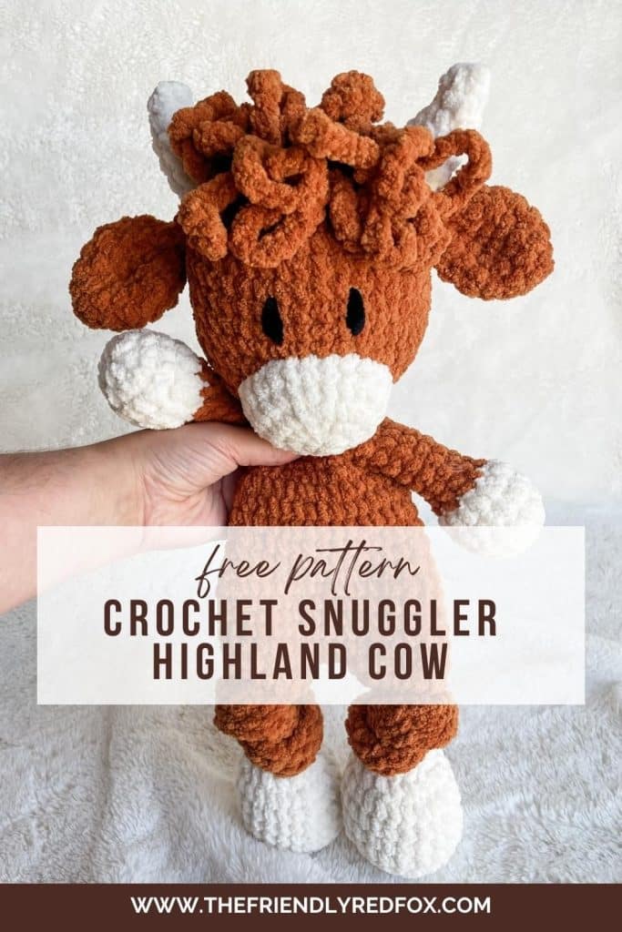 highland cow crochet pattern free