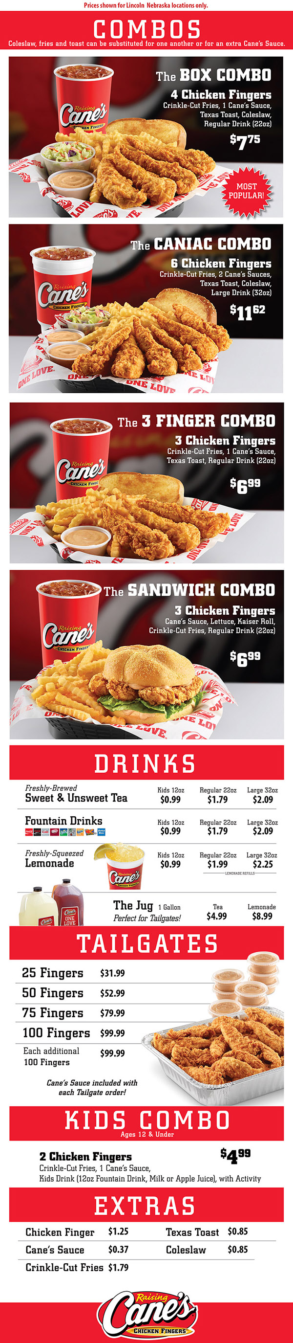 raising canes delivery