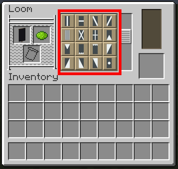 loom crafting recipe minecraft