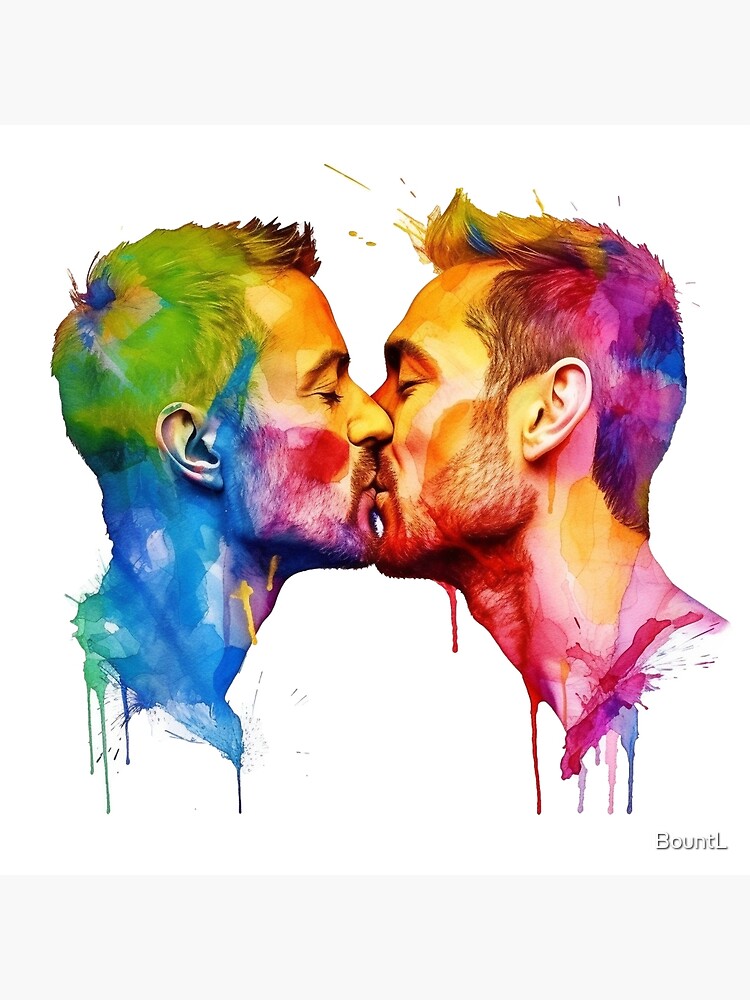 rainbow kiss picture