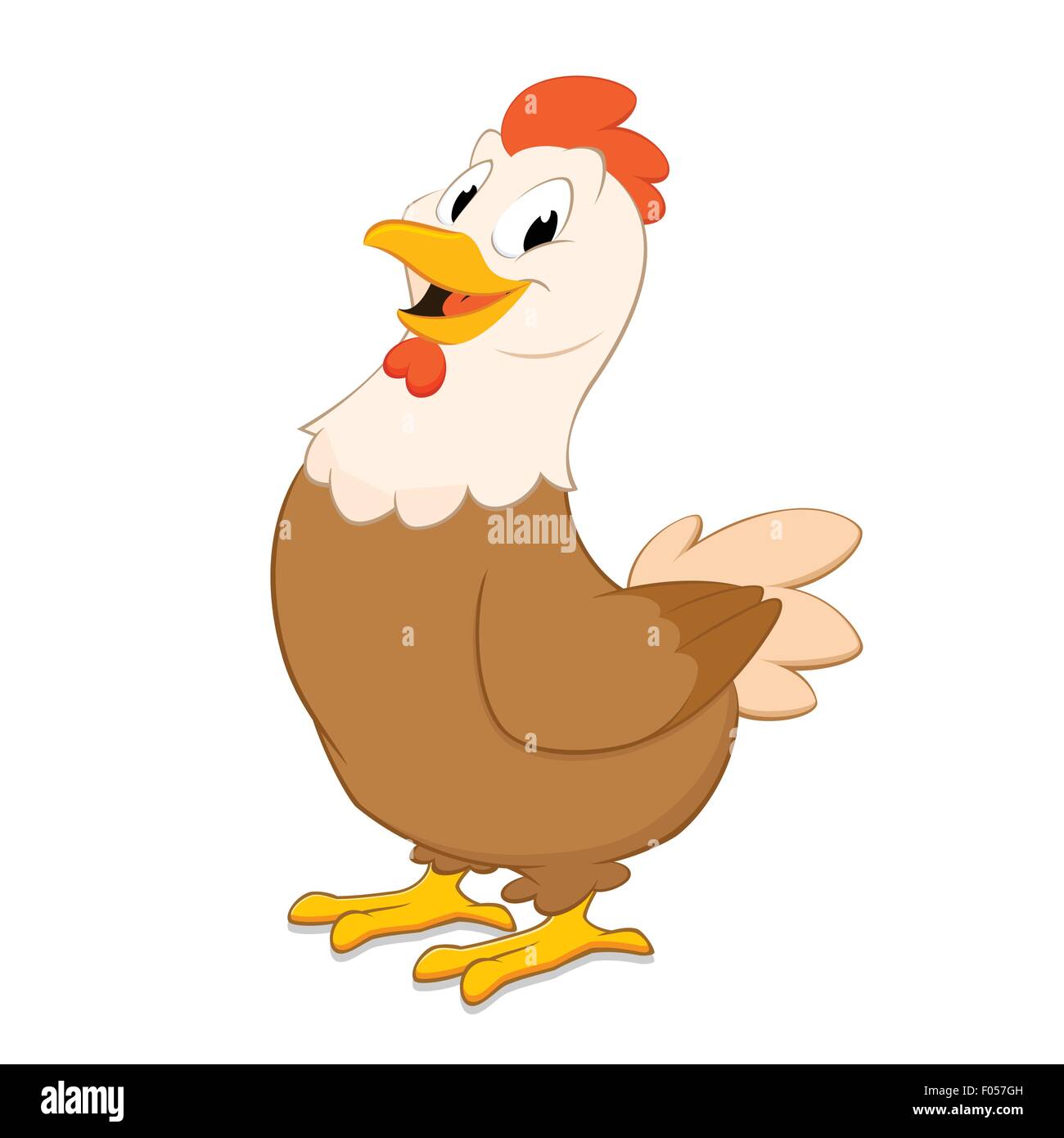 cartoon hen