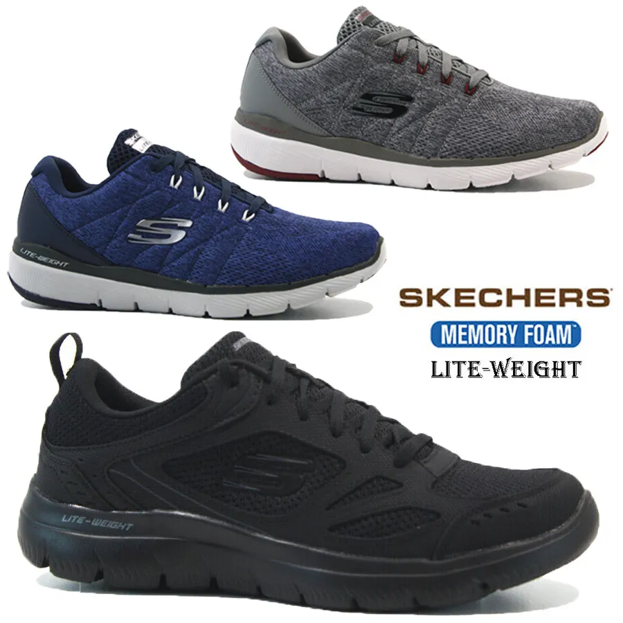 skechers memory foam mens