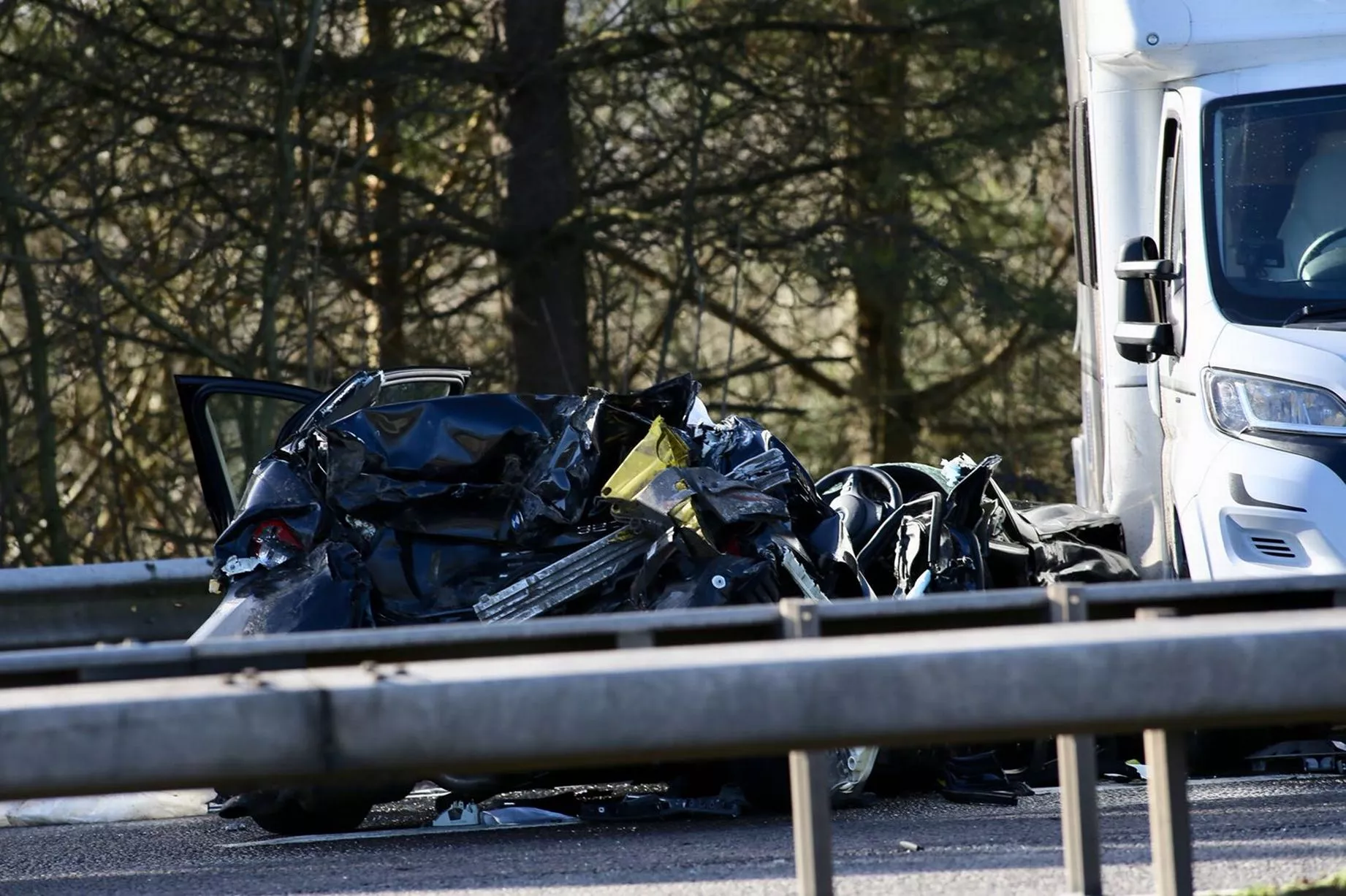 m23 accident today