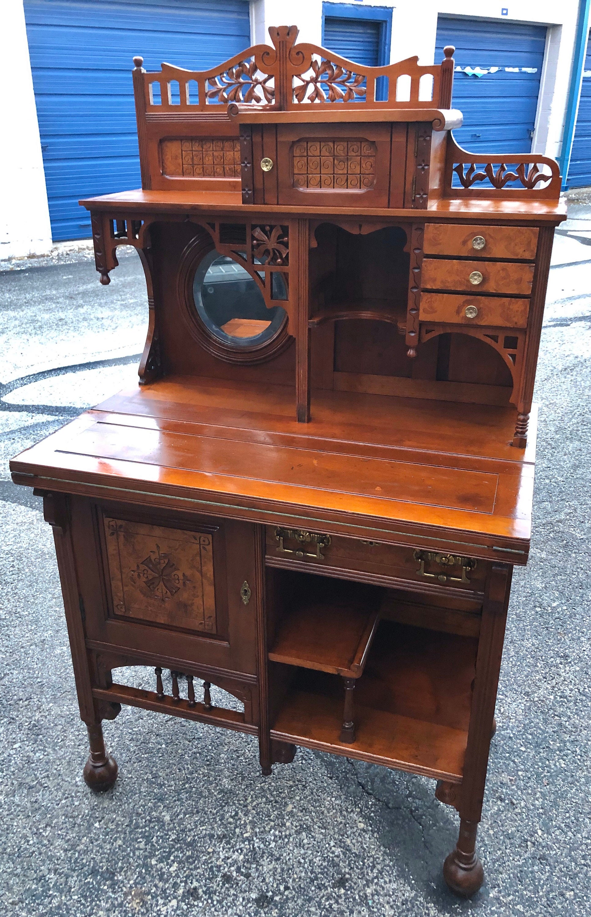 vintage victorian desk