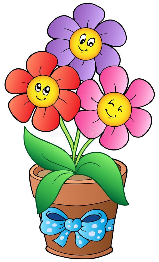 cartoon pictures of flowers