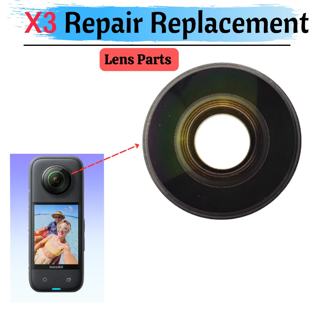 insta360 x3 replacement lens