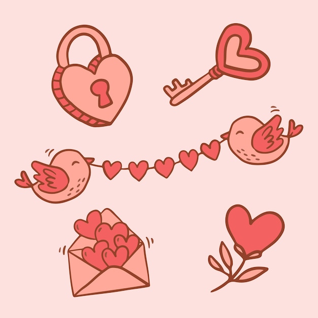 dibujos aesthetic de amor