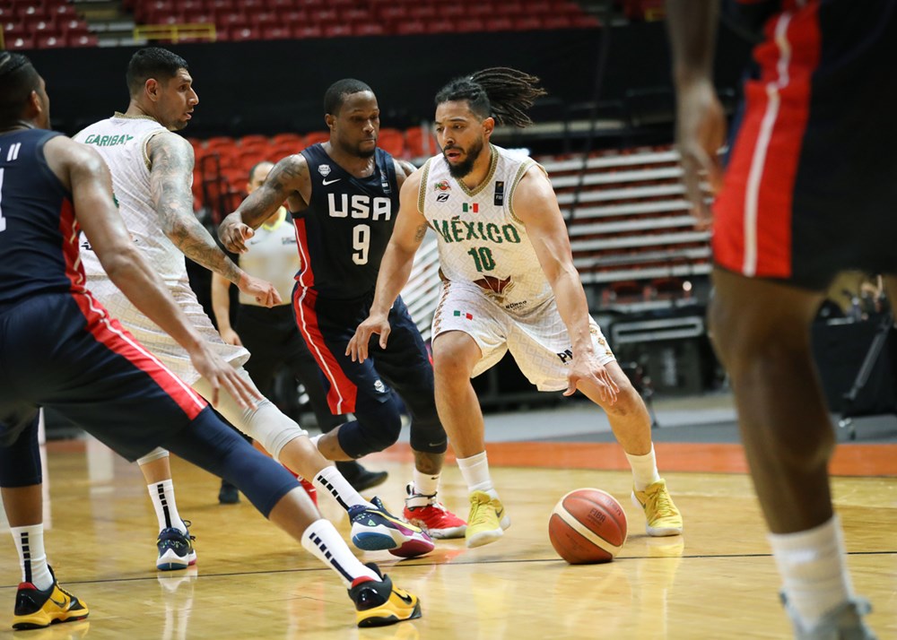 méxico vs usa basketball en vivo