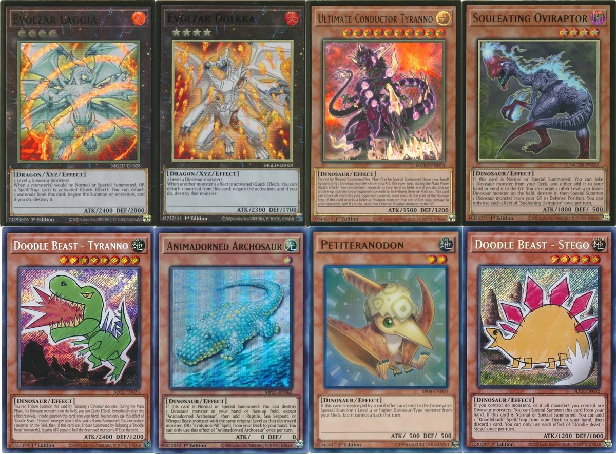 dino decks yugioh