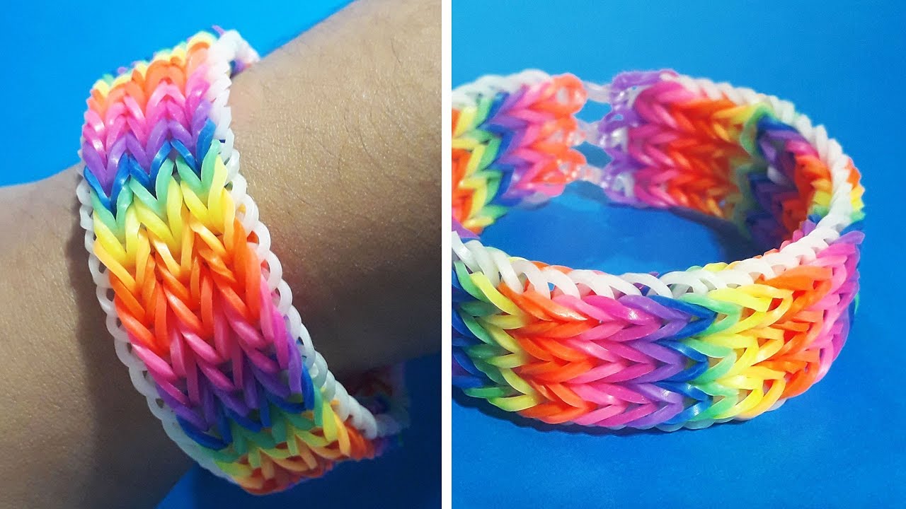 how to make bracelets with rubber bands