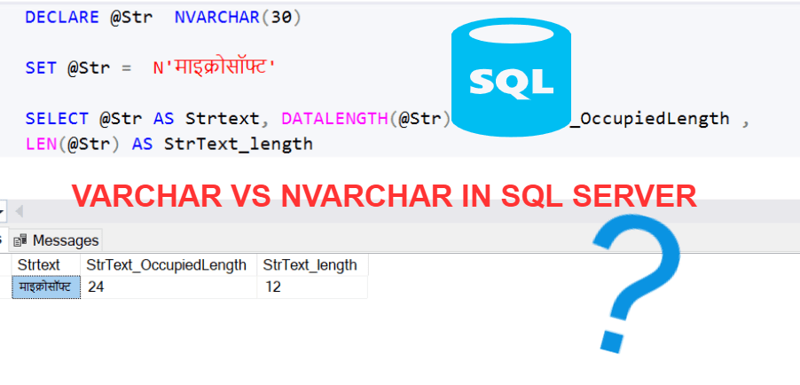 nchar vs varchar