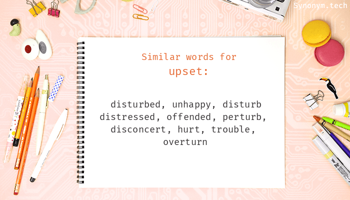 synonym upset