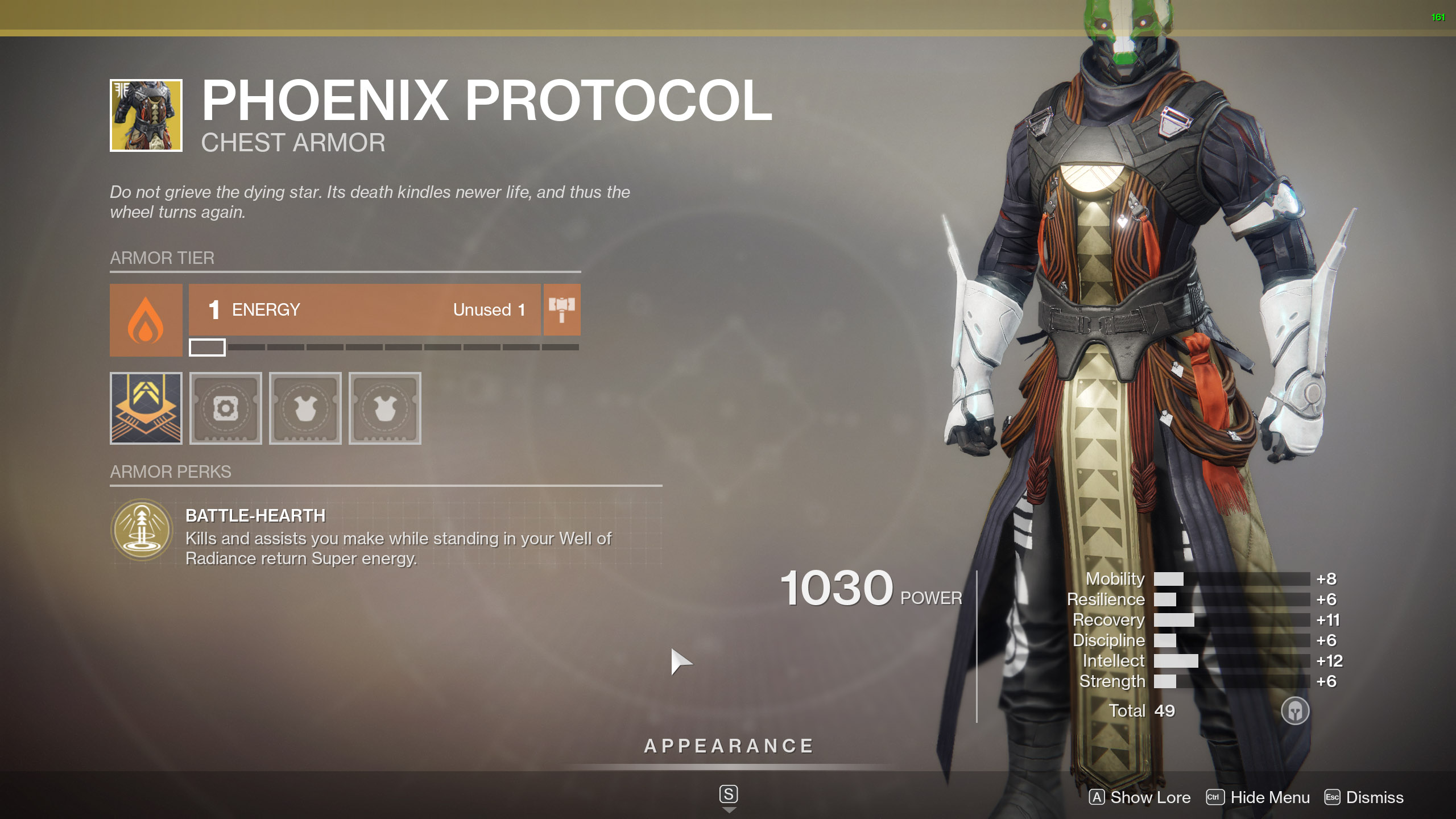 destiny warlock exotic armor