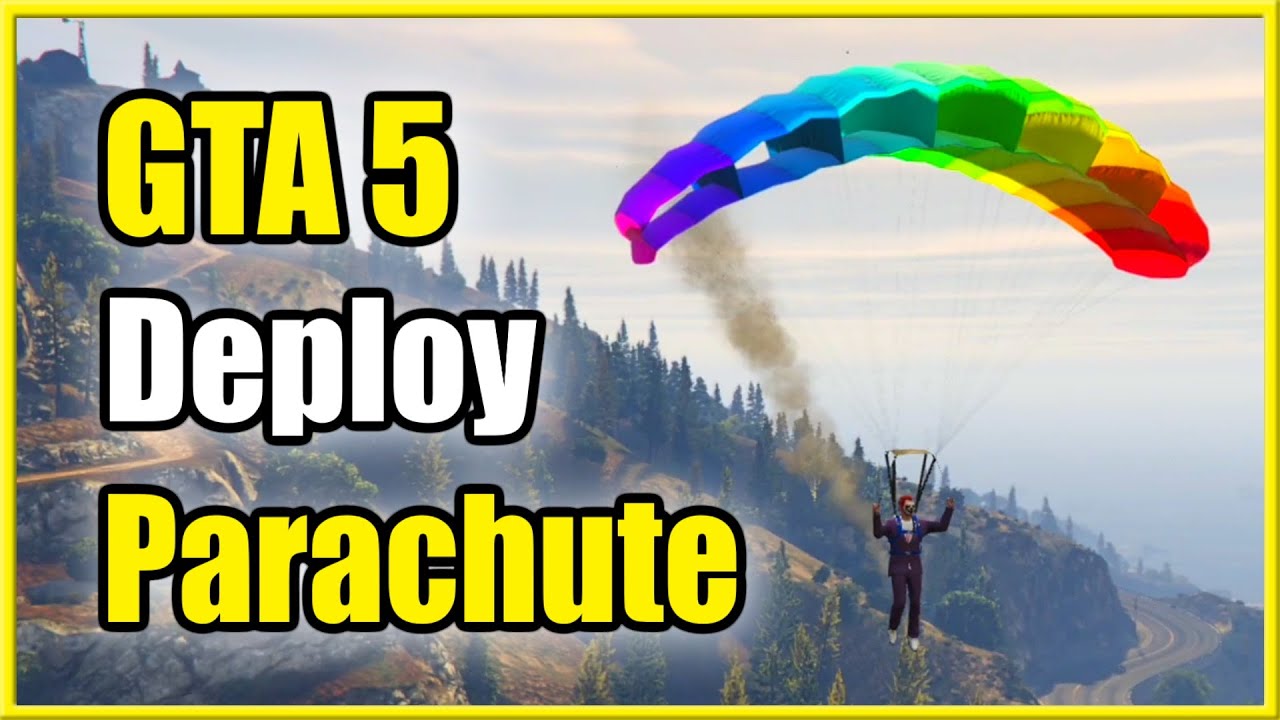 how do you open parachute in gta 5
