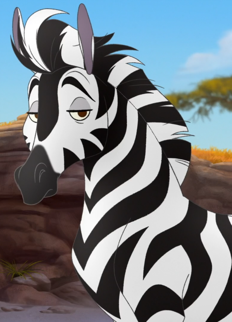 lion guard zebra