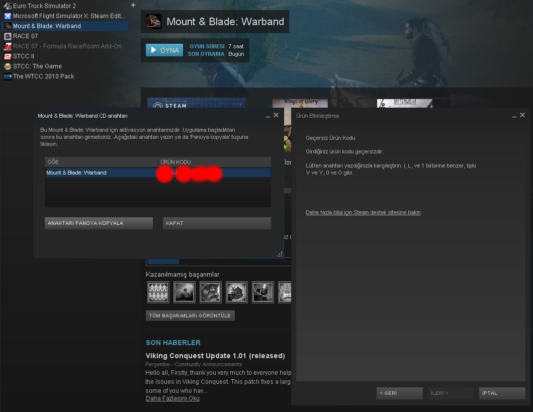 mount and blade warband etkinleştirme kodu