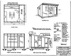 pigeon loft plans