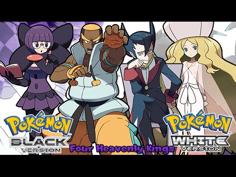 pokemon black elite 4