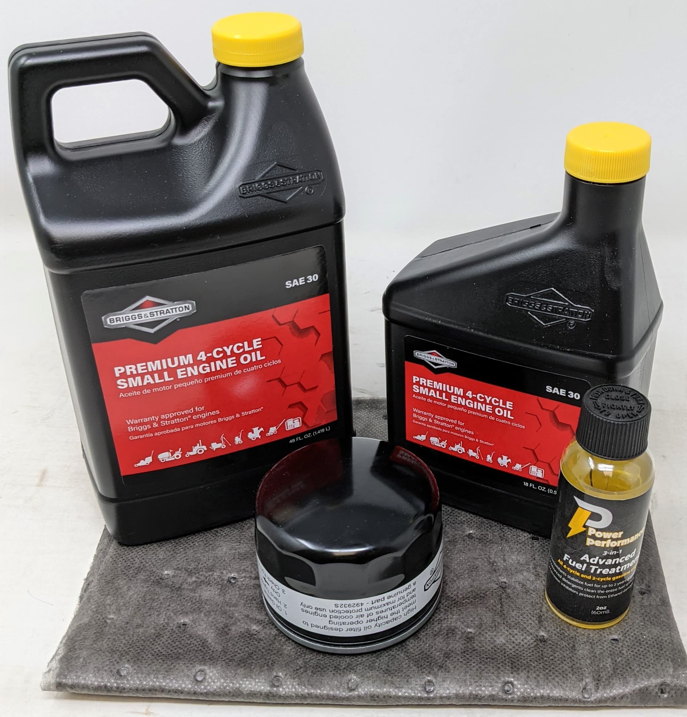 lawn mower oil change kit