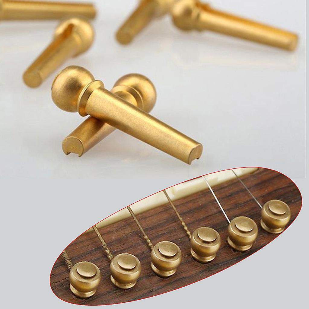 brass guitar pins