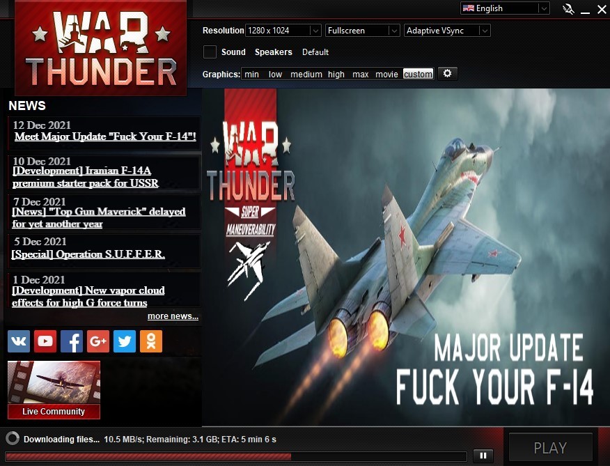 war thunder next update