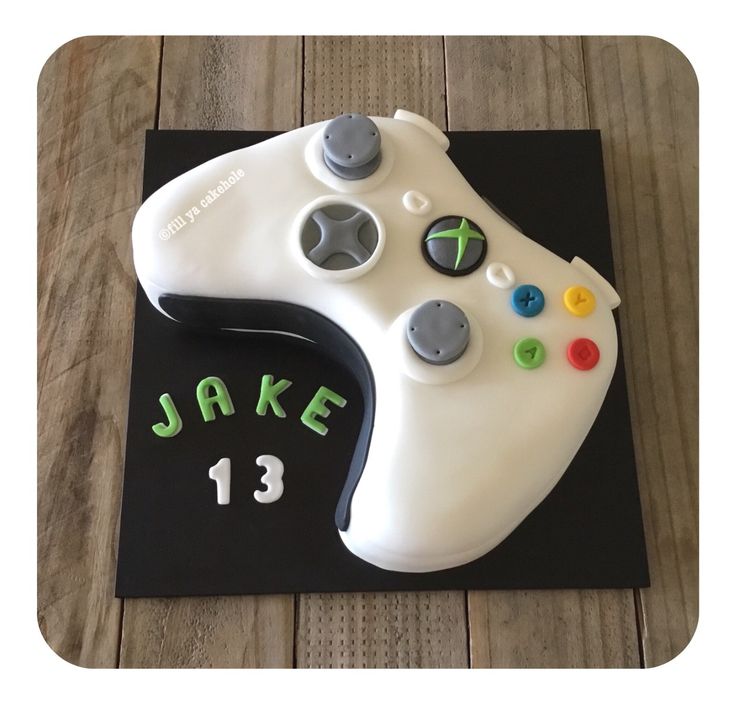 xbox controller cake