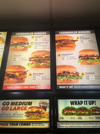 carls menu