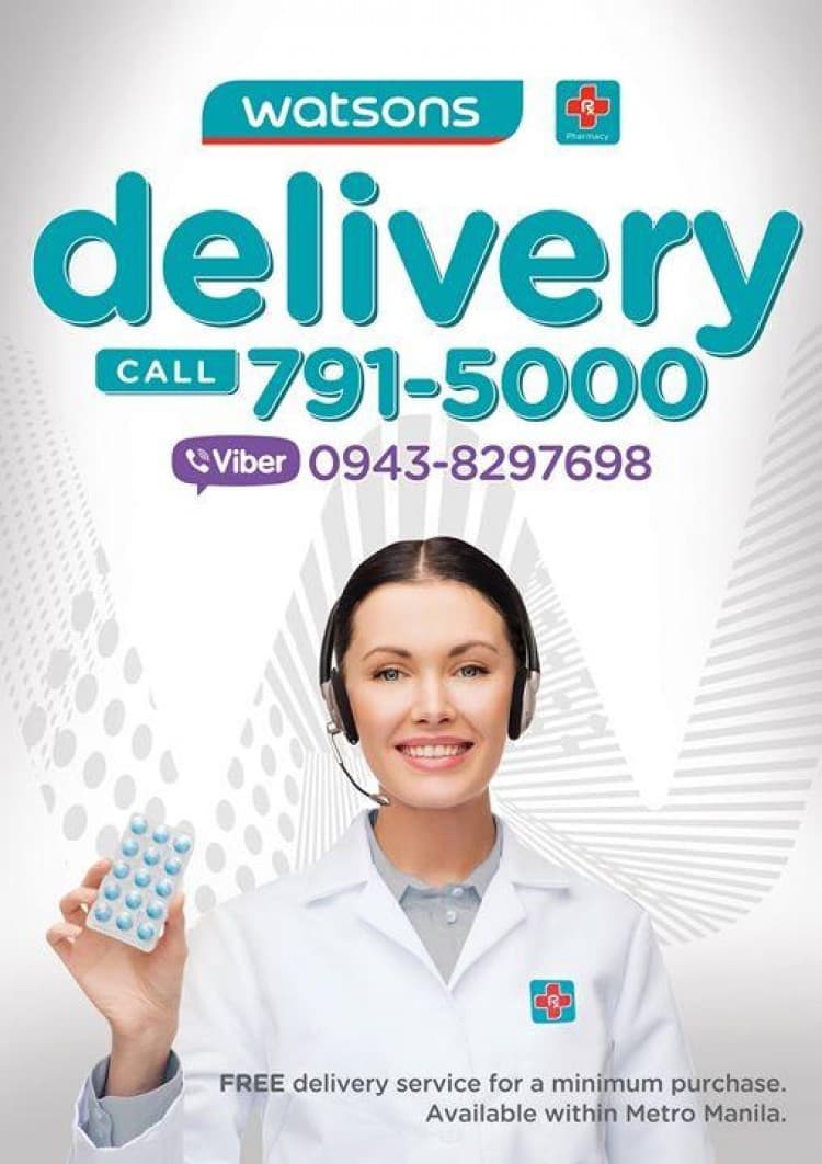 watson online delivery philippines