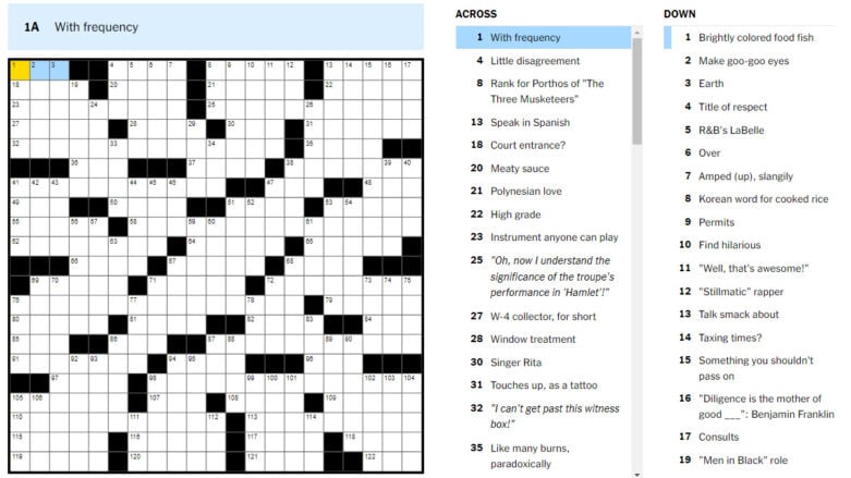 have down pat crossword