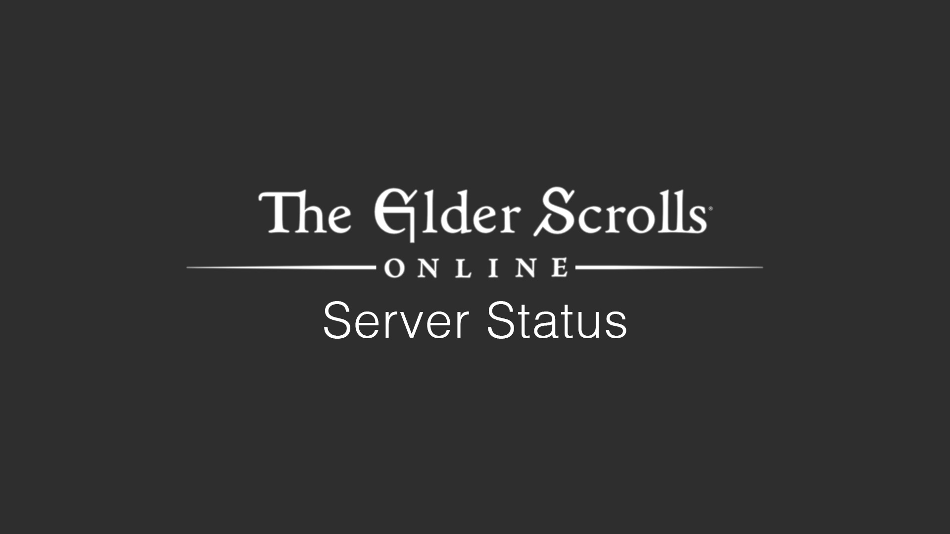 eso server status