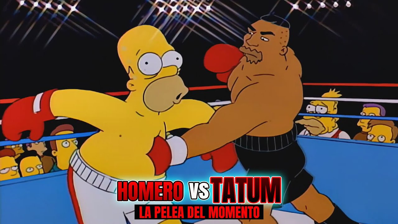 cancion de homero cuando boxea