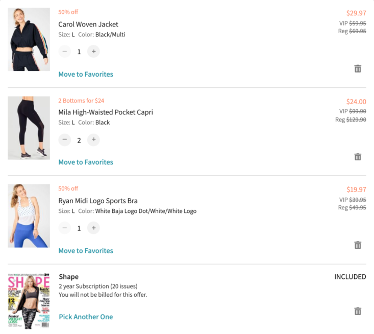 fabletics promo code canada