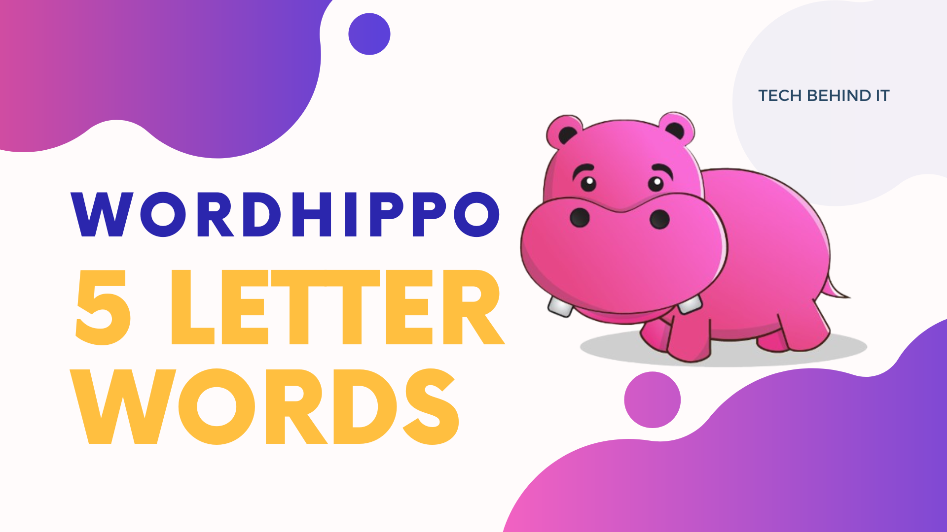 5 letter word hippo