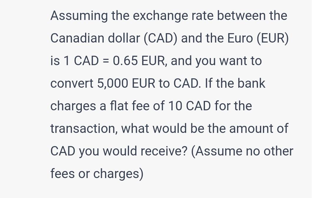 5000 euro to canadian dollar