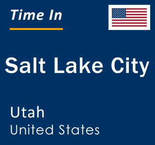 current time in utah salt lake