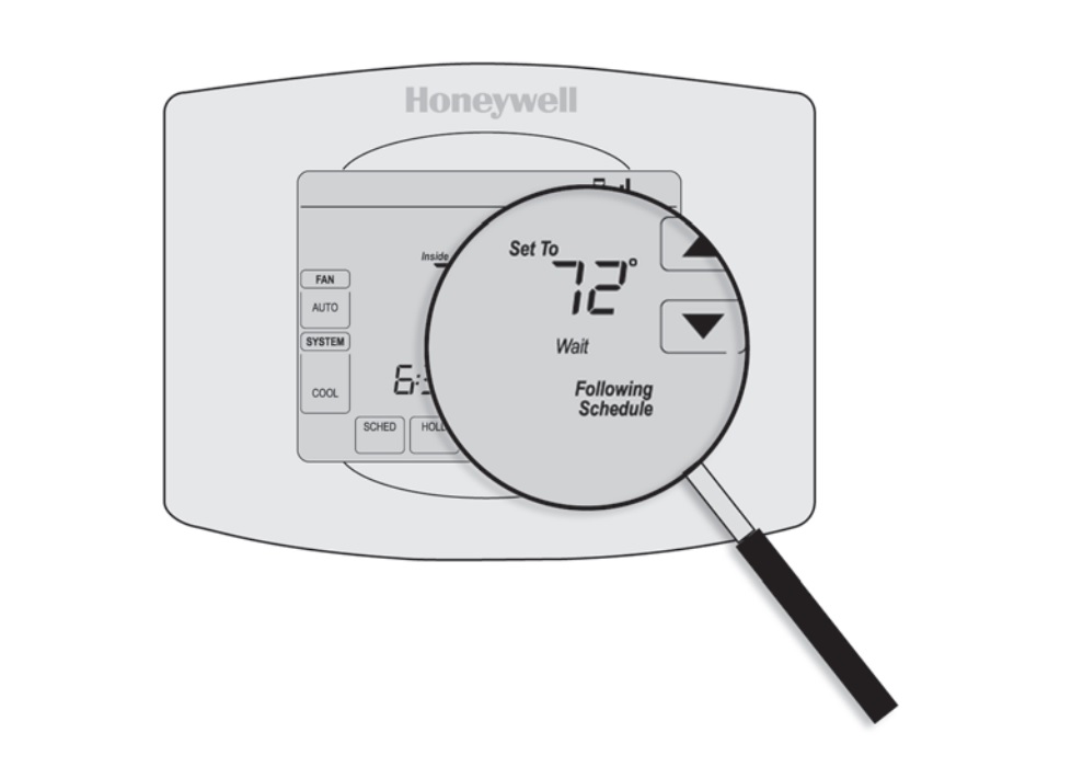 what does cool on flashing mean on thermostat