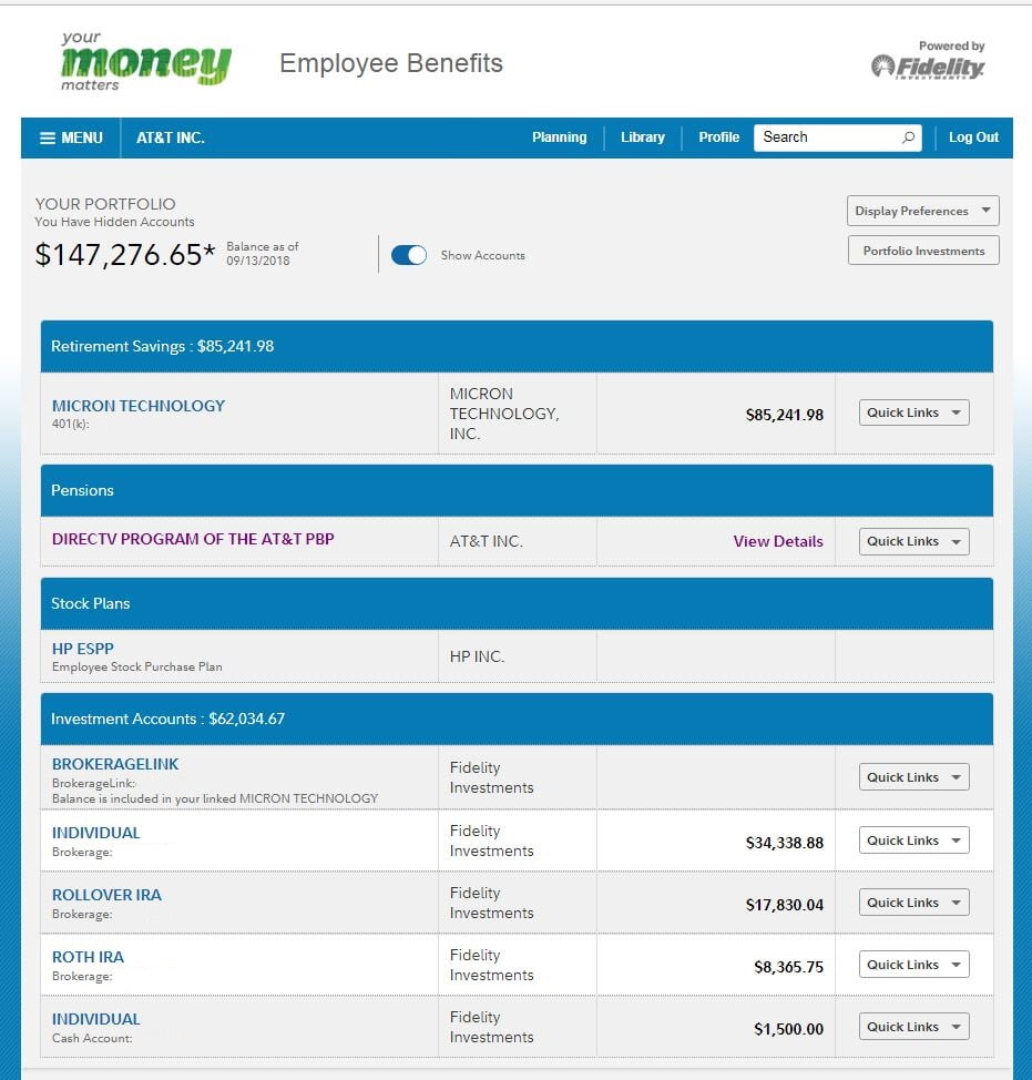 net fidelity benefits