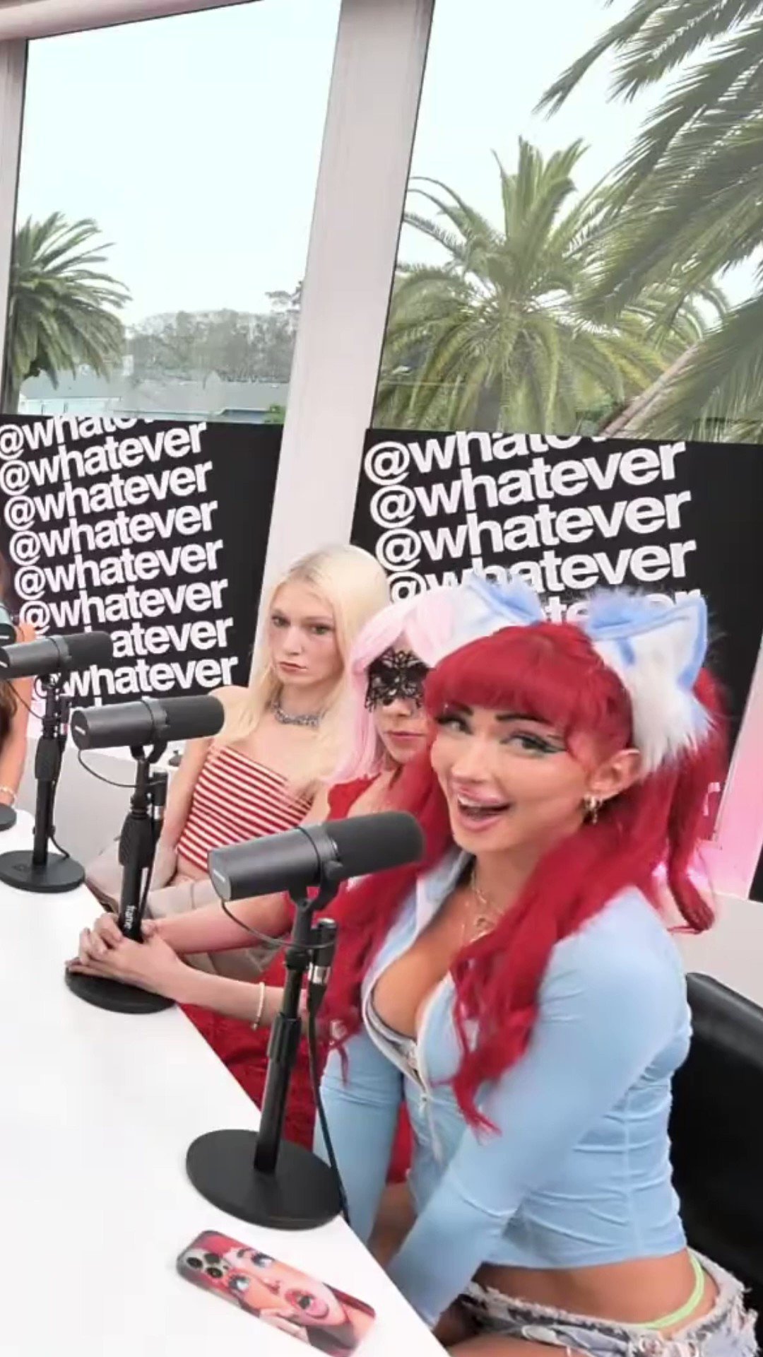 whatever podcast redhead girl name