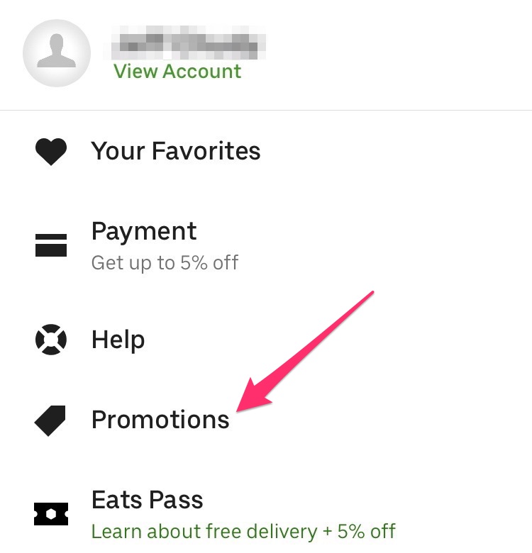 ubereats promo code for existing users