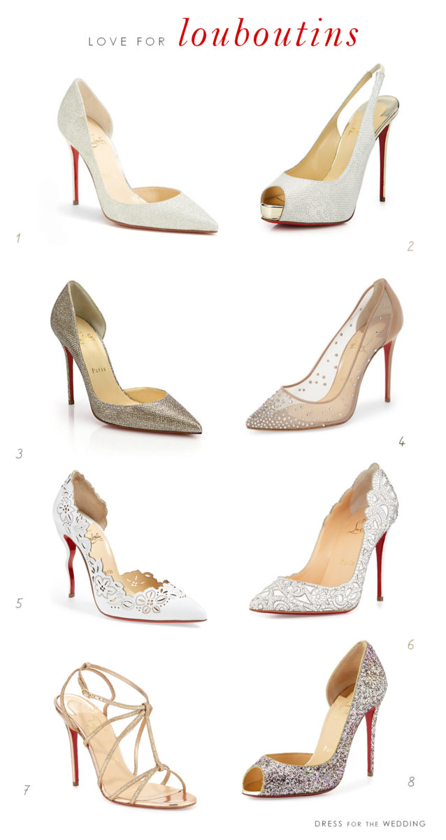 christian louboutin wedding shoes