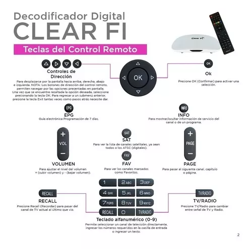 clear fi manual