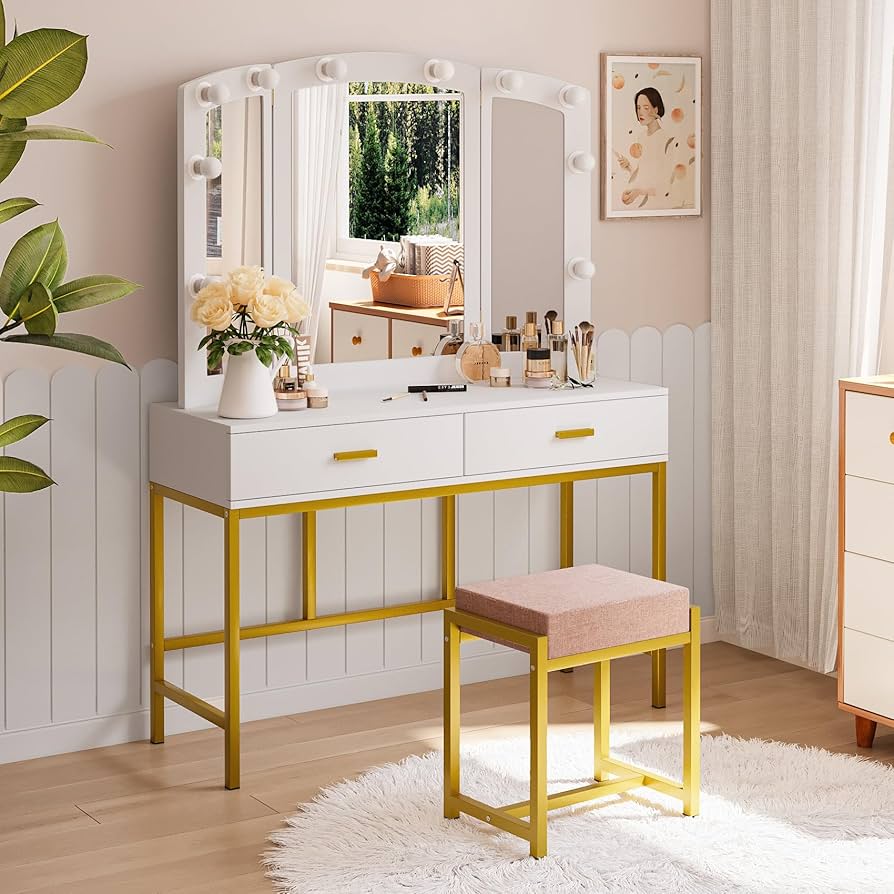 make-up vanity table