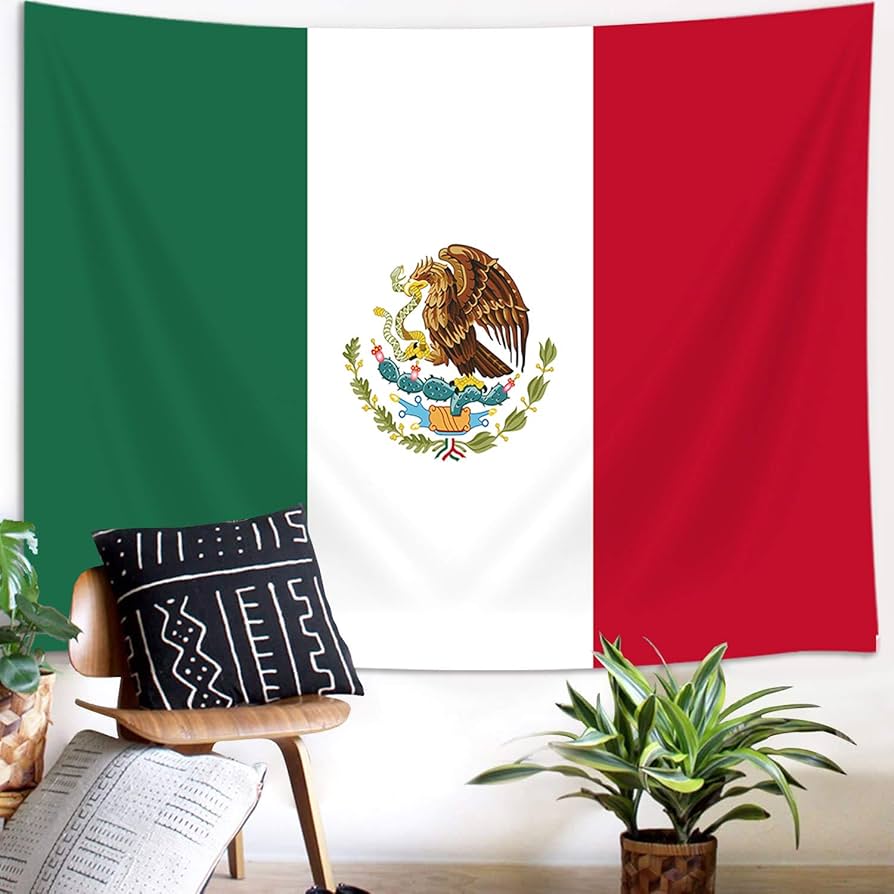 mexican flag to hang on wall