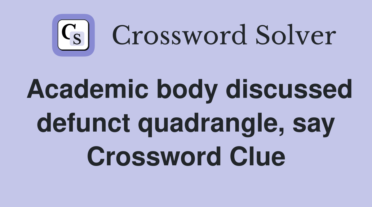 defunct crossword clue