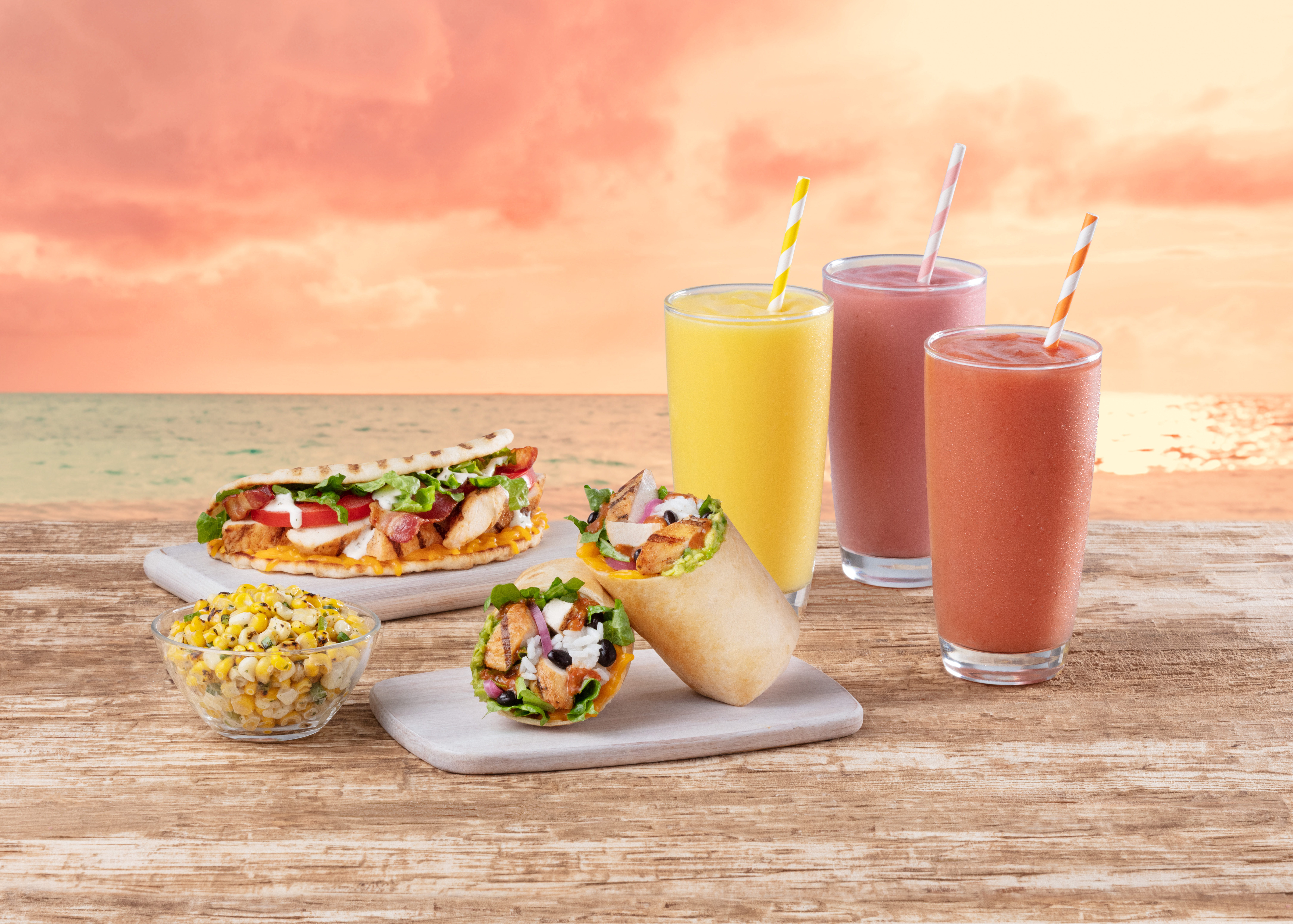 tropical smoothie and cafe