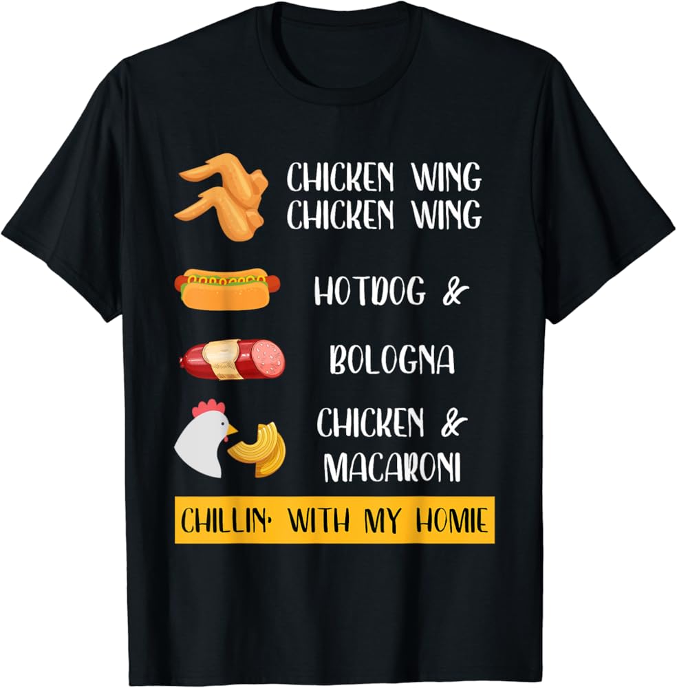 chicken wing chicken wing hot dog and bologna song