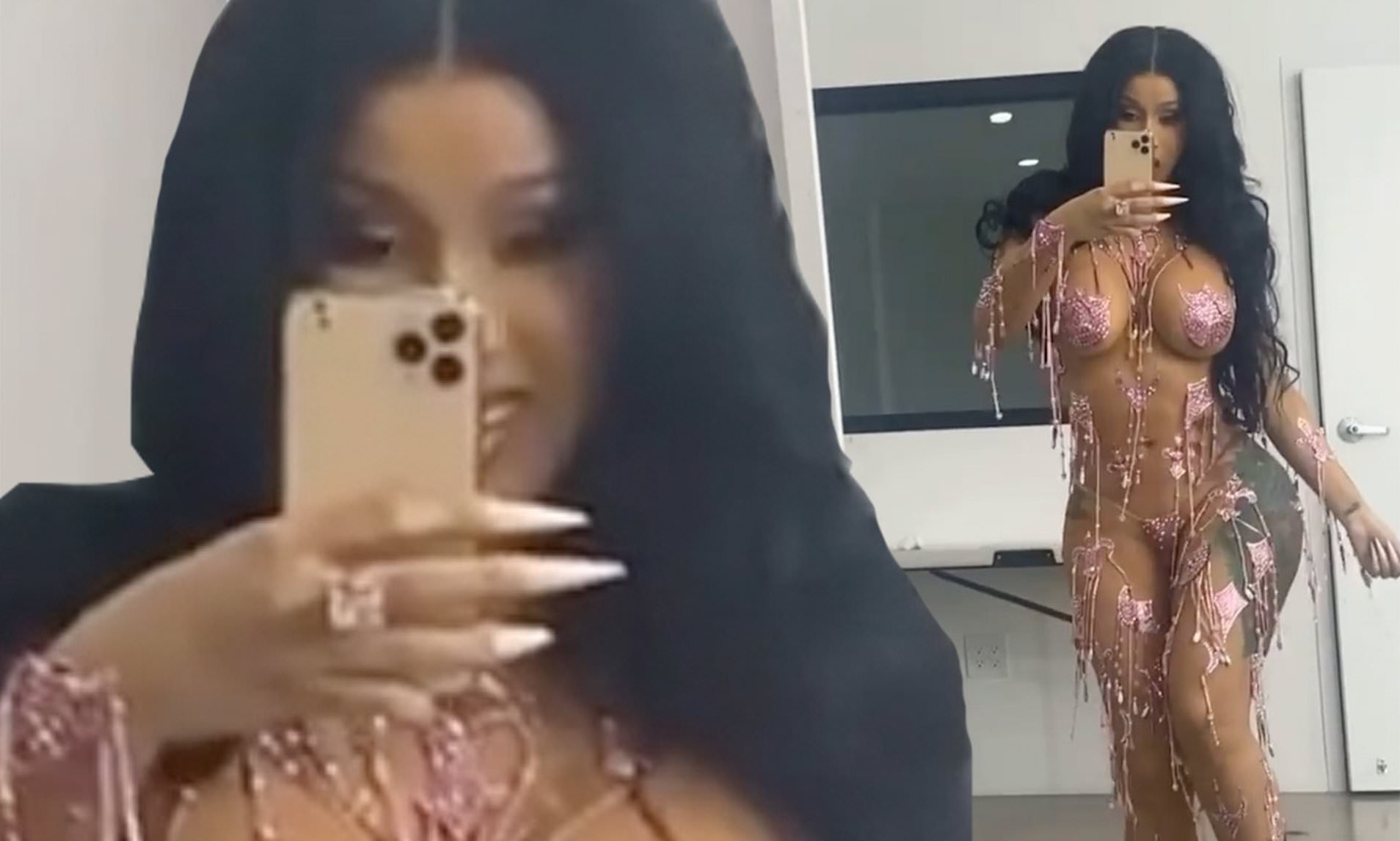 cardi bnipples