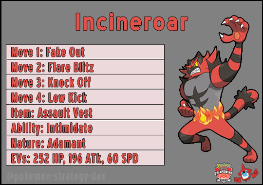 best nature for incineroar