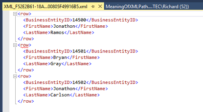 sql for xml path