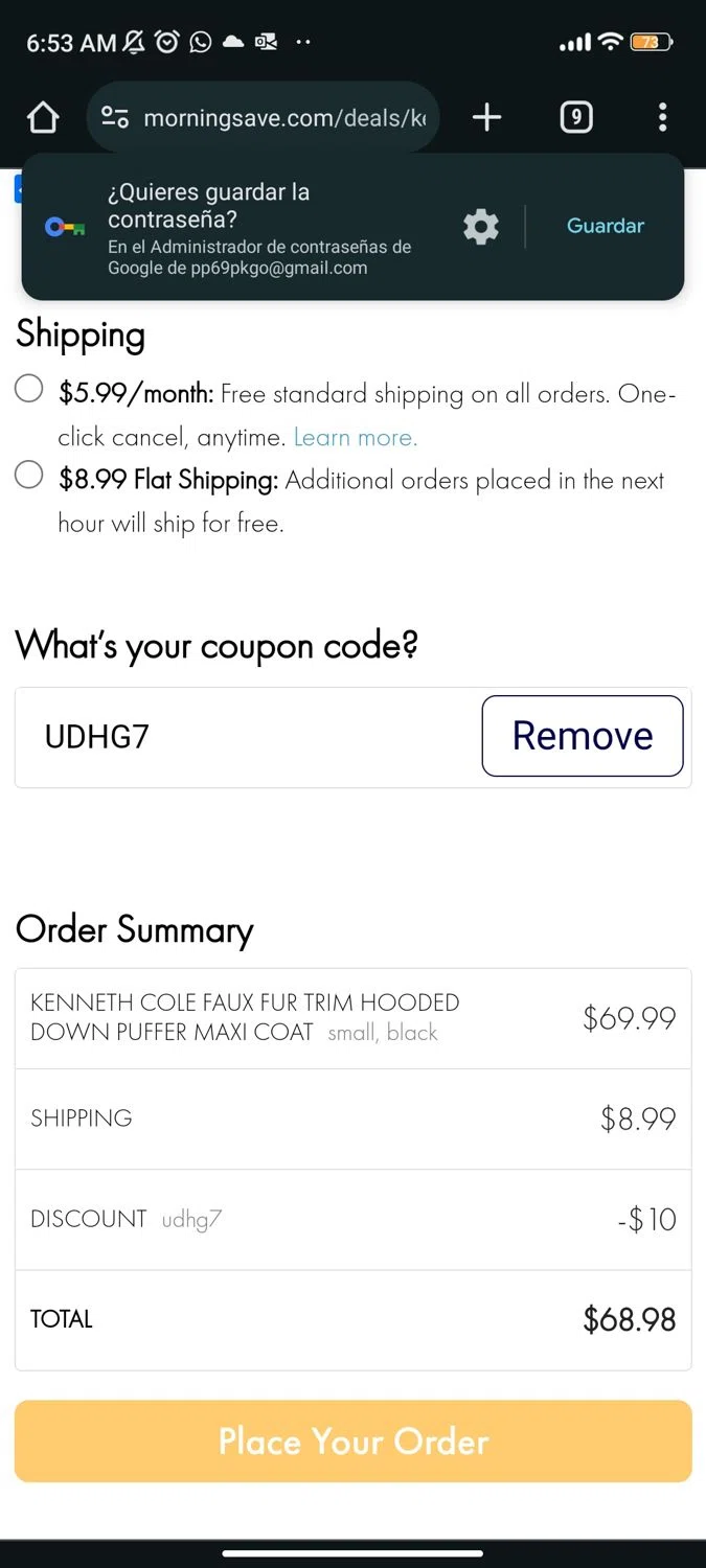 morningsave coupon code